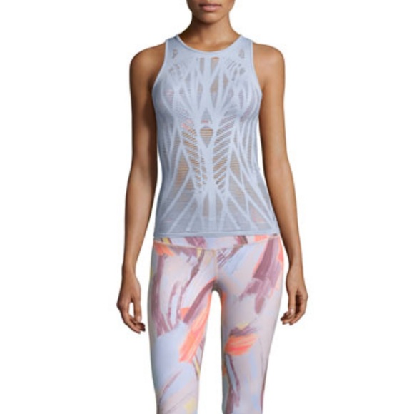 ALO Yoga Vixen Tank Top in Blue - Picture 3 of 7